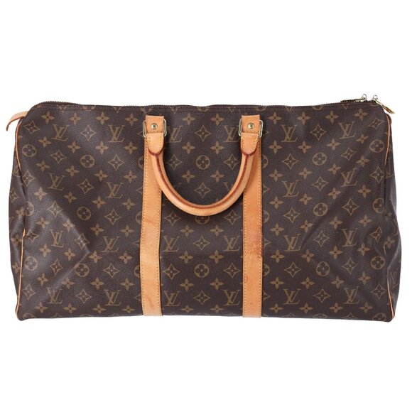 Louis Vuitton Monogram Keepall 50 Travel Boston Bag M41426 LV Duffle